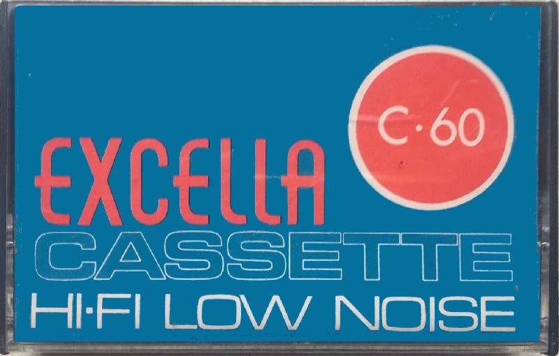 Compact Cassette Excella 60 Type I Normal Worldwide