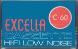 Compact Cassette Excella 60 Type I Normal Worldwide
