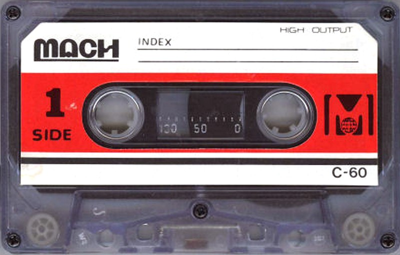 Compact Cassette Mach 60 Type I Normal Hong Kong