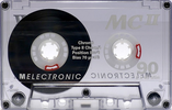 Compact Cassette Melectronic MC II 90 Type II Chrome 1990 Switzerland