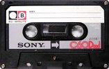 Compact Cassette Sony Duad 60 Type I Normal 1977 Japan