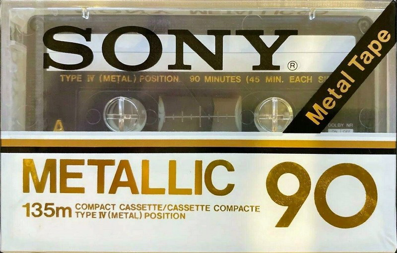 Compact Cassette: Sony  - Metallic 90