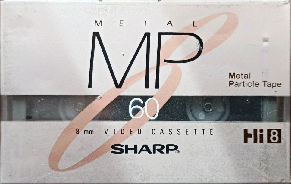 Video8, Hi8, Digital8 Sharp Metal MP 60 "Hi8 P6-60HMP" Type IV Metal Japan