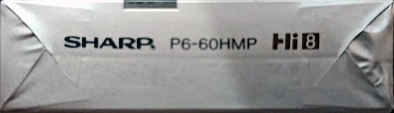 Video8, Hi8, Digital8 Sharp Metal MP 60 "Hi8 P6-60HMP" Type IV Metal Japan