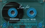 Compact Cassette Intersonic 60 "I Am...Free" Type I Normal Greece