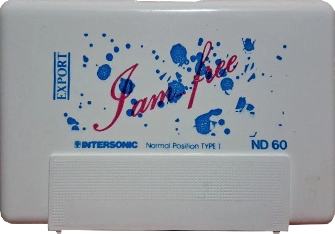 Compact Cassette Intersonic ND 60 "I Am...Free" Type I Normal 1989 Greece
