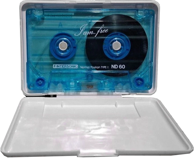 Compact Cassette Intersonic ND 60 "I Am...Free" Type I Normal 1989 Greece