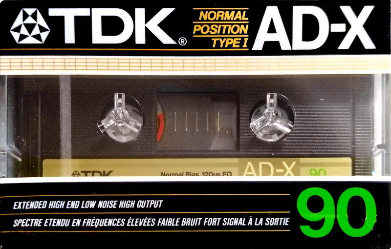 Compact Cassette: TDK  - AD-X 90