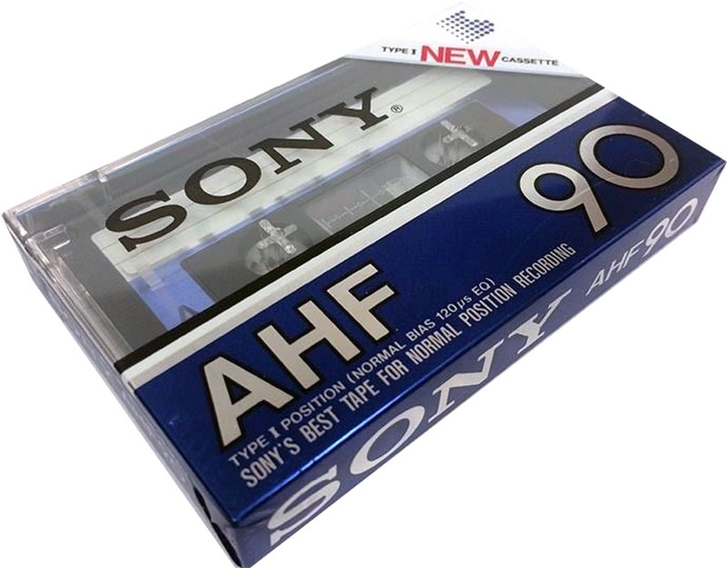 Compact Cassette Sony AHF 90 Type I Normal 1982 USA