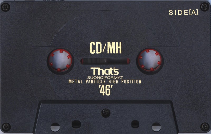 Compact Cassette Thats CD-MH 46 Type II Chrome 1990 Europe
