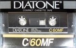 Compact Cassette Diatone MF 60 Type IV Metal 1983 Japan