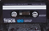 Compact Cassette Tracs 120 Type I Normal 1977 USA