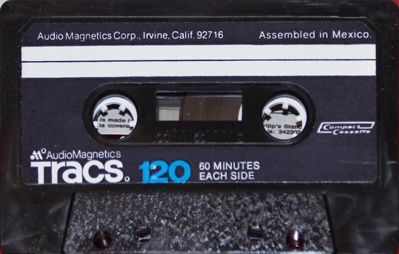 Compact Cassette:  Audio Magnetics - Tracs 120