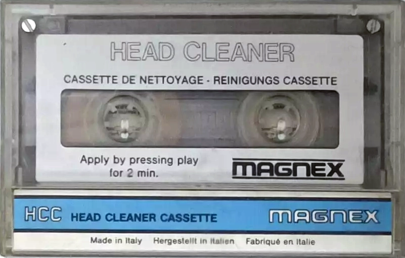 Compact Cassette Magnex Cleaning Cassette 1981 Europe