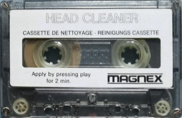 Compact Cassette Magnex Cleaning Cassette 1981 Europe