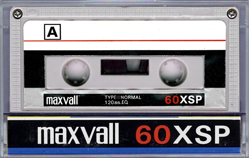 Compact Cassette Maxvall XSP 60 Type I Normal Latin America