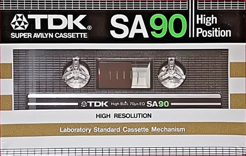 Compact Cassette: TDK  - SA 90