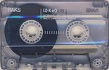 Compact Cassette RAKS ED-X 60 Type I Normal 1990 Europe