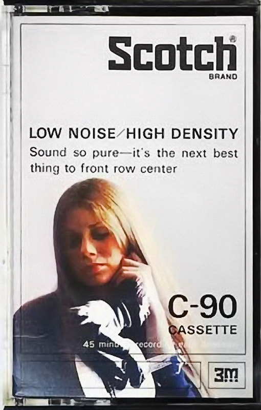 Compact Cassette Scotch 90 Type I Normal 1973 Japan