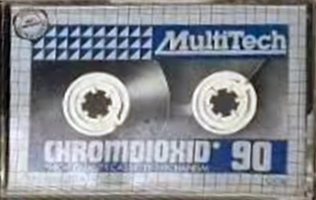 Compact Cassette MultiTech 90 Type II Chrome Germany