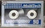 Compact Cassette MultiTech 90 Type II Chrome Germany