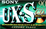Compact Cassette Sony UX-S 90 Type II Chrome 2000 Europe