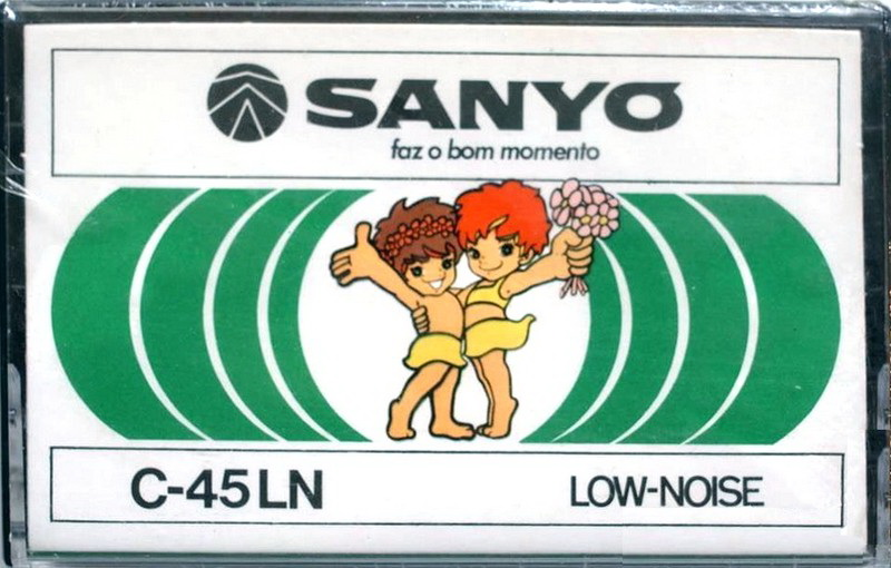 Compact Cassette Sanyo LN 45 Type I Normal 1975 Latin America