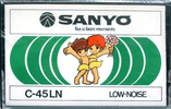 Compact Cassette Sanyo LN 45 Type I Normal 1975 Latin America