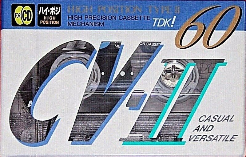 Compact Cassette: TDK  - CV-II 60