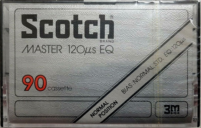 Compact Cassette Scotch Master 90 Type I Normal 1977 Japan