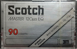 Compact Cassette Scotch Master 90 Type I Normal 1977 Japan
