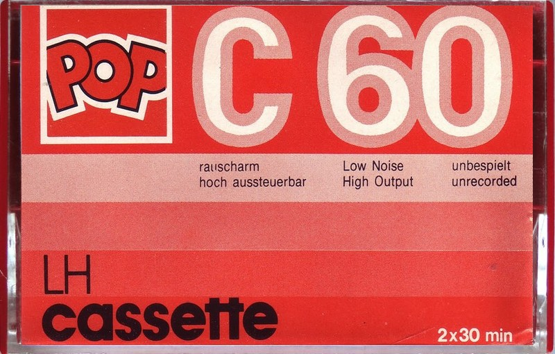 Compact Cassette Pop 60 "LH" Type I Normal 1977 Unknown Country