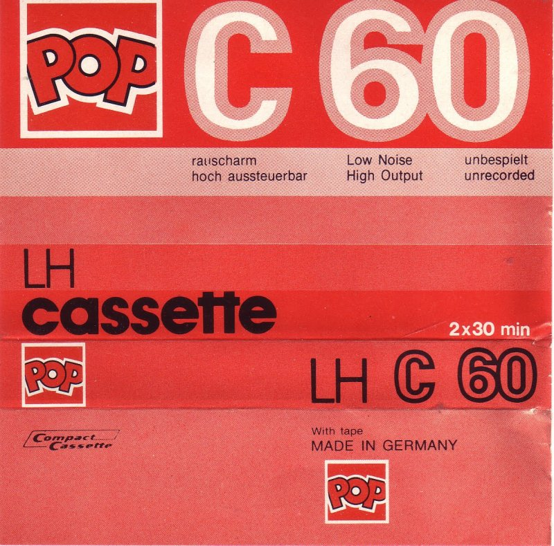 Compact Cassette: Unknown Pop -  60