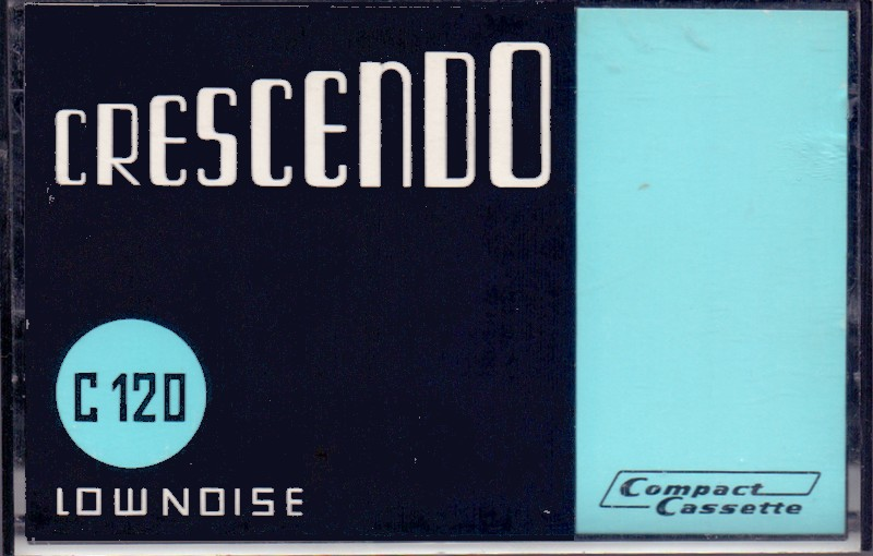 Compact Cassette Crescendo 120 Type I Normal 1974 Hong Kong