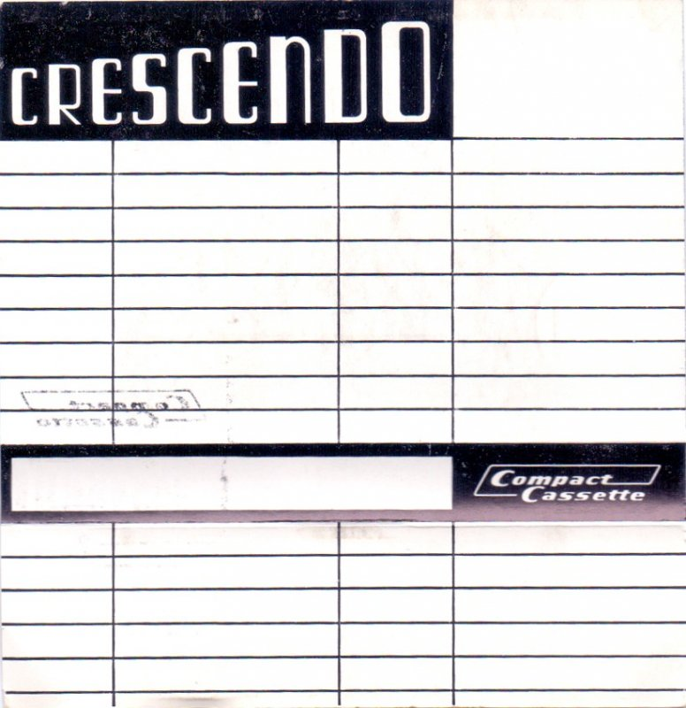 Compact Cassette Crescendo 120 Type I Normal 1974 Hong Kong