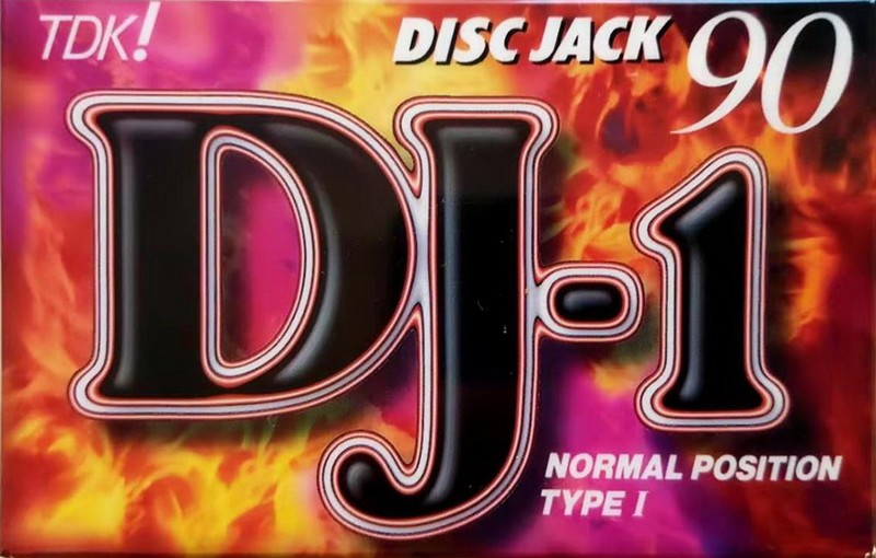Compact Cassette TDK DJ1 Disc Jack 90 "DJ1-90N" Type I Normal 1996 Japan