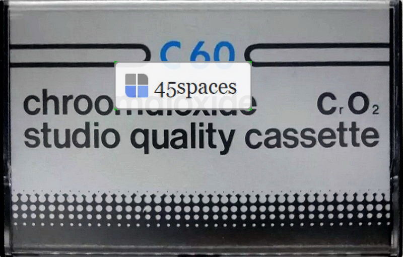 Compact Cassette No Name 60 "Studio Quality" Type II Chrome Unknown Country