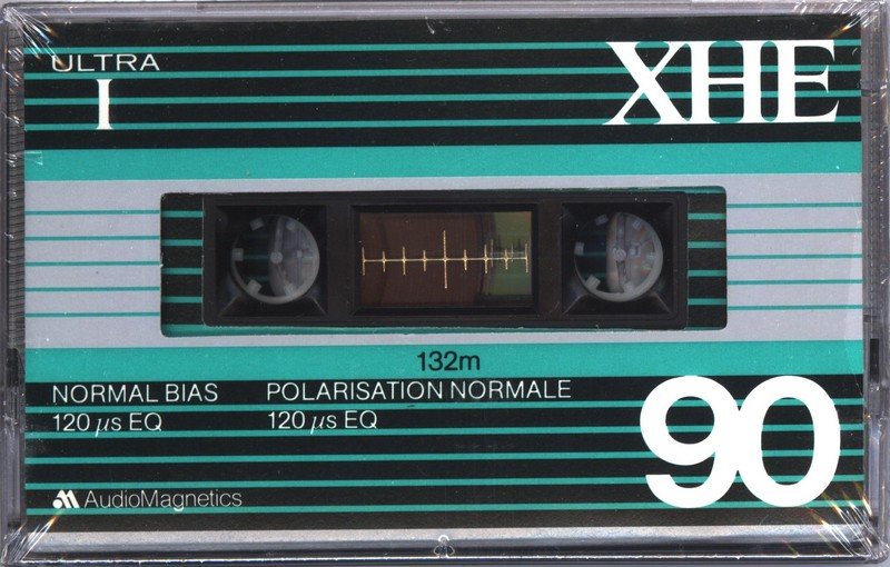 Compact Cassette:  Audio Magnetics - XHE Ultra 1 90