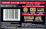 Compact Cassette Maxell XLII-S 100 Type II Chrome 2001 North America