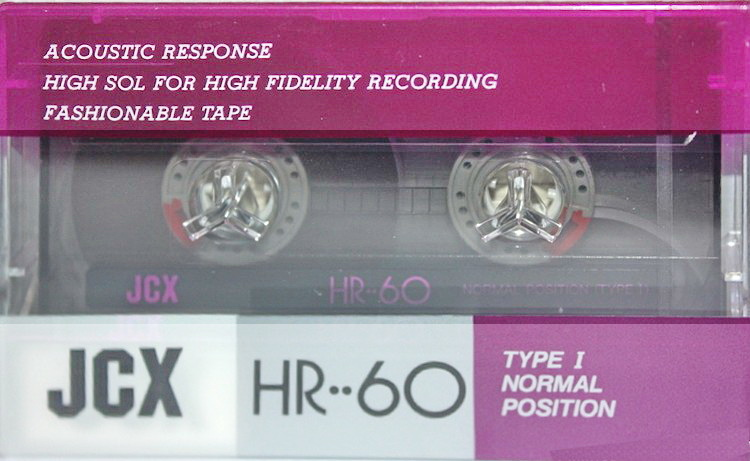Compact Cassette JCX 60 Type I Normal Japan