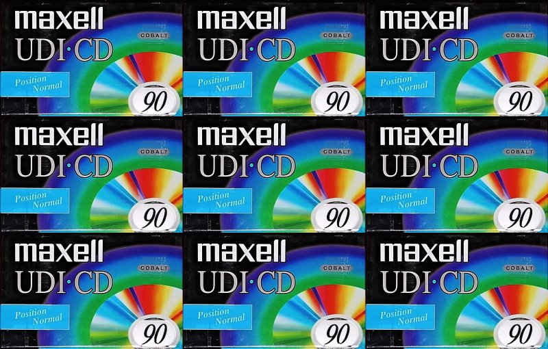 Compact Cassette: Maxell / Hitachi Maxell - UDI-CD 90+10