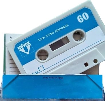 Compact Cassette Univox 60 Type I Normal Hong Kong