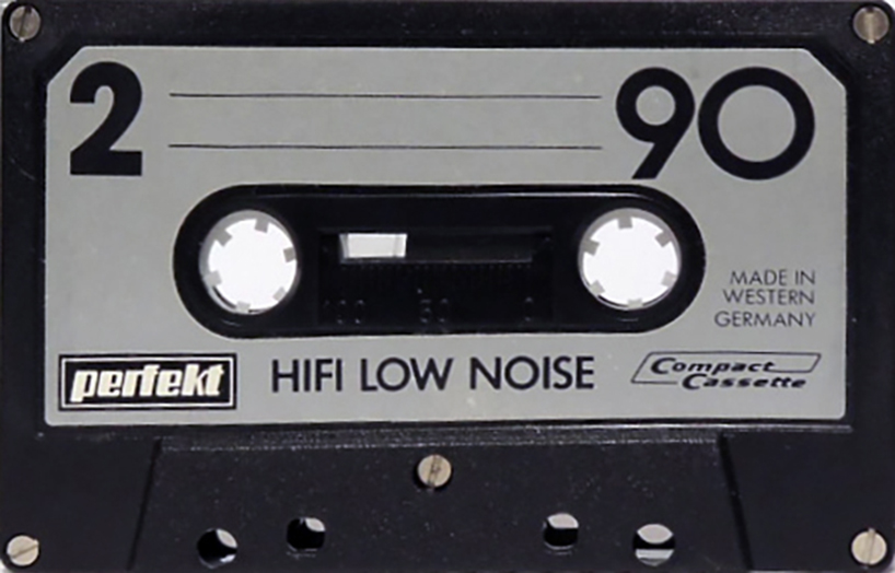 Compact Cassette Perfekt 90 Type I Normal 1976 Germany