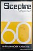 Compact Cassette Sceptre 60 Type I Normal 1981 Hong Kong