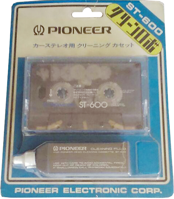 Blister Pioneer "ST-600" Cleaning Cassette Japan