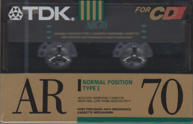 Compact Cassette: TDK  - AR 70