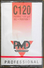 Compact Cassette PMD Professional 120 Type I Normal 1993 UK