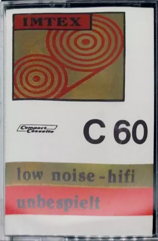 Compact Cassette Imtex 60 Type I Normal Germany