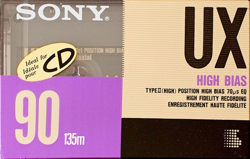 Compact Cassette: Sony  - UX 90