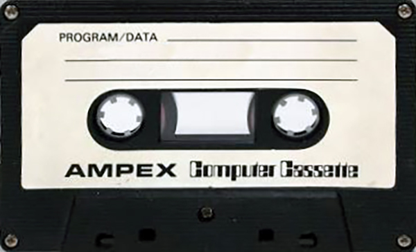 Compact Cassette Ampex 12 Computer Cassette 1974 USA